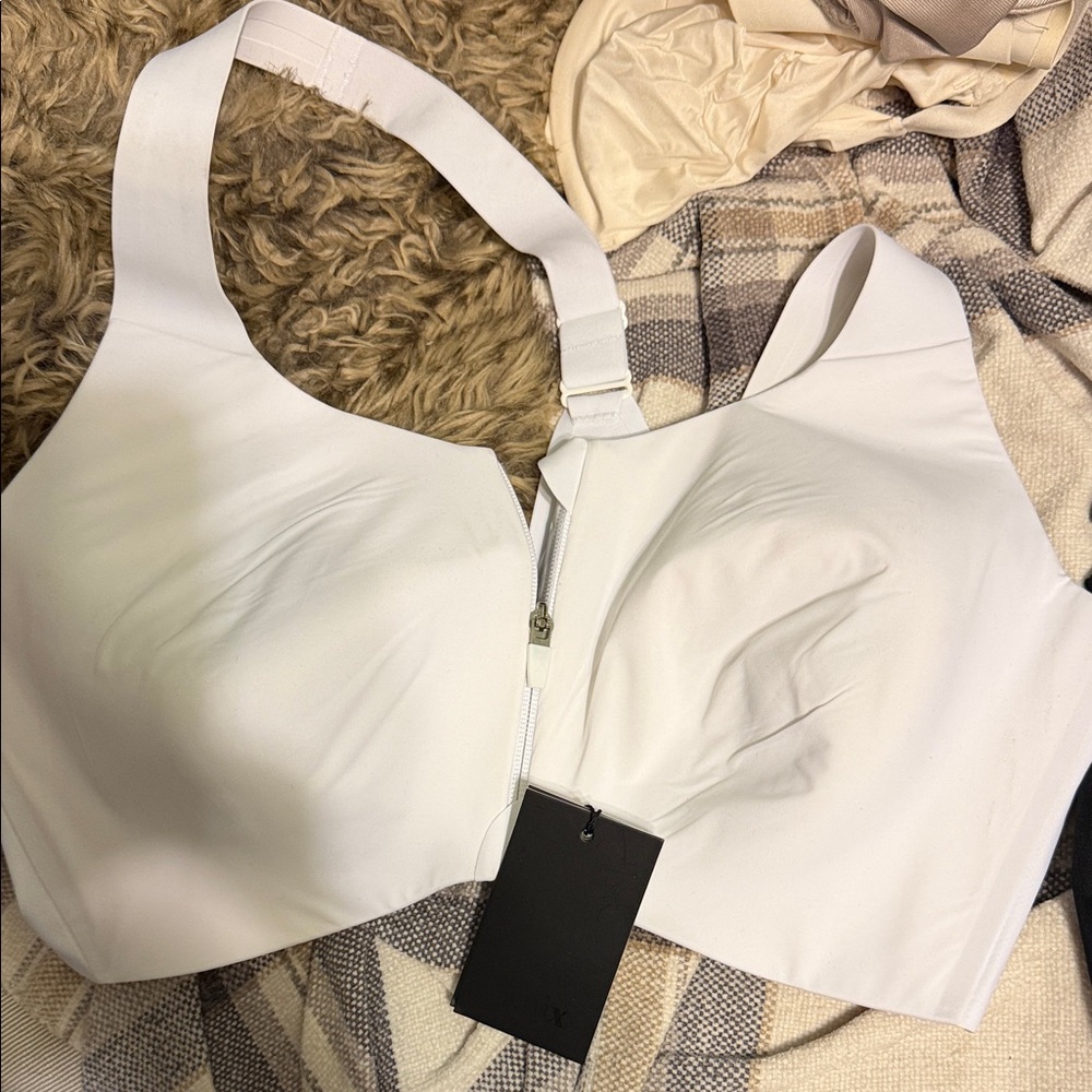 Knix White Sports Bra